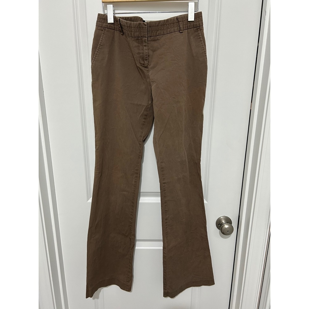 Body by Victoria Kate Brown Cotton Blend Bootcut Pants y2k vintage Size 6 VS